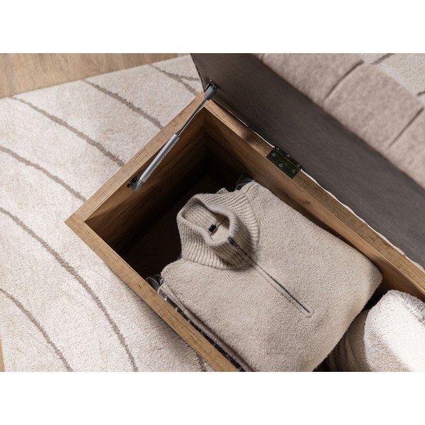 Beżowo-naturalna ławka Oceane – Bobochic Paris-image-4