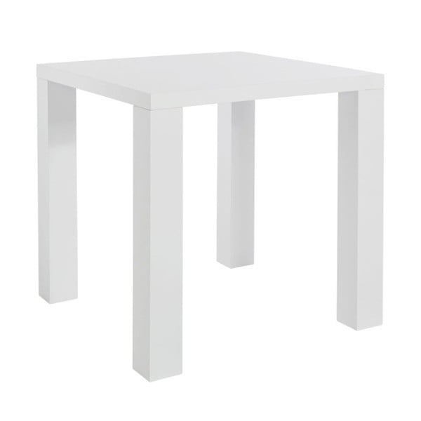 Biały stół Støraa Snow, 80x80 cm