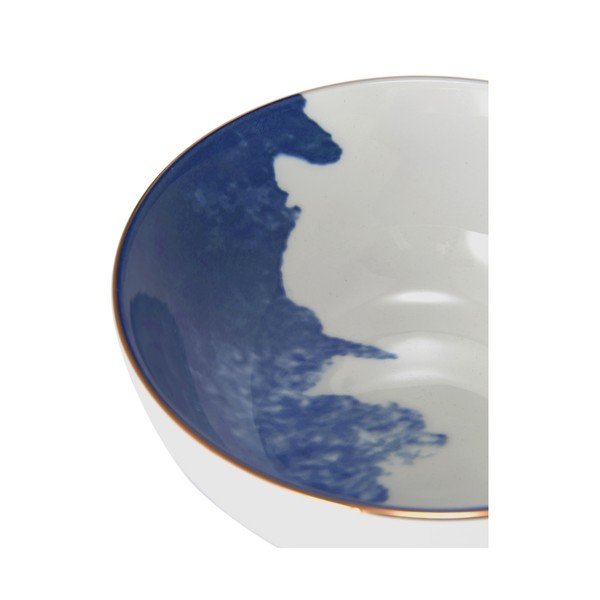Zestaw 2 niebiesko-białych porcelanowych misek Westwing Collection Rosie, ø 15 cm-image-2