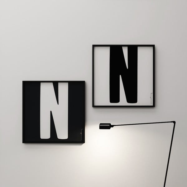 Plakat Litera N, 50x50 cm-image-1