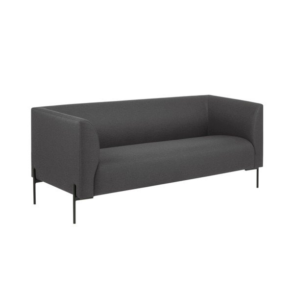 Ciemnoszara sofa Actona Ontario-image-1