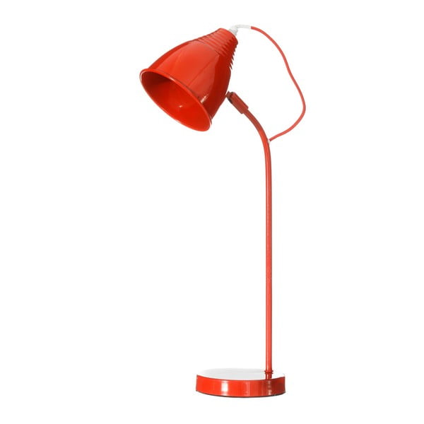 Czerwone lampa stołowa Ixia Retro Sheba