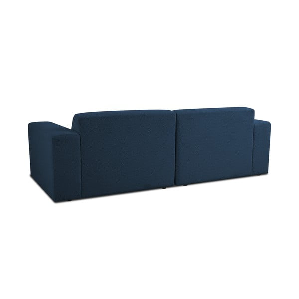 Ciemnoniebieska sofa z materiału bouclé 228 cm Roxy – Scandic-image-2