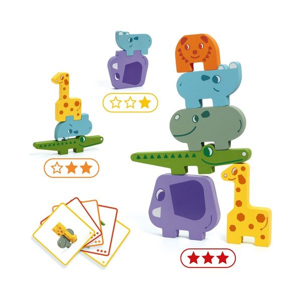 Dziecięce drewniane puzzle w kształcie zwierzątek Djeco Puzzle-image-2