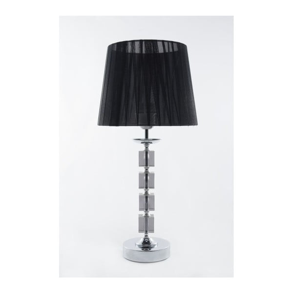 Lampa stołowa Crystal Black, 46,5 cm