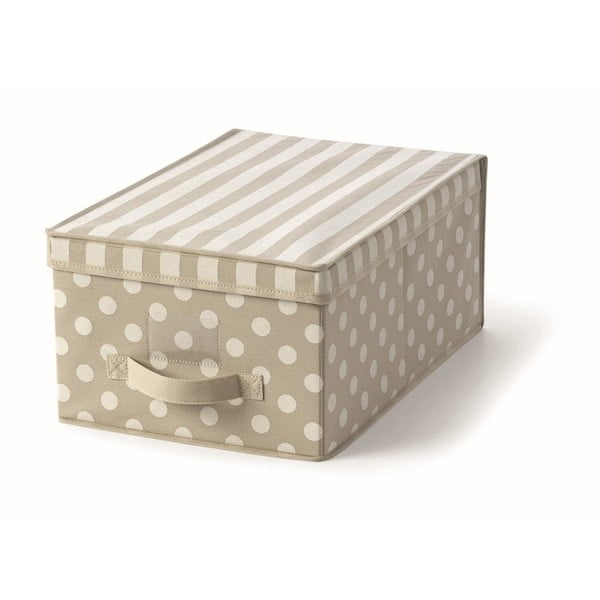 Beżowe pudełko z pokrywką Cosatto Trend, 30x45 cm