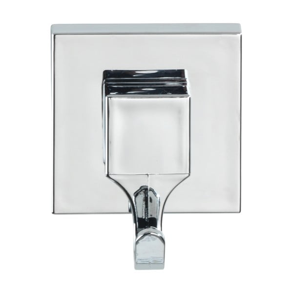 Samoprzylepne plastikowe haczyki w kolorze srebra z połyskiem zestaw 2 szt. Genova – Wenko-image-2