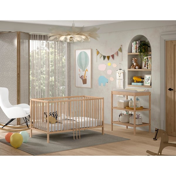 Zestaw mebli dla dzieci z litego drewna bukowego 2 szt. Dino – Vipack-image-1