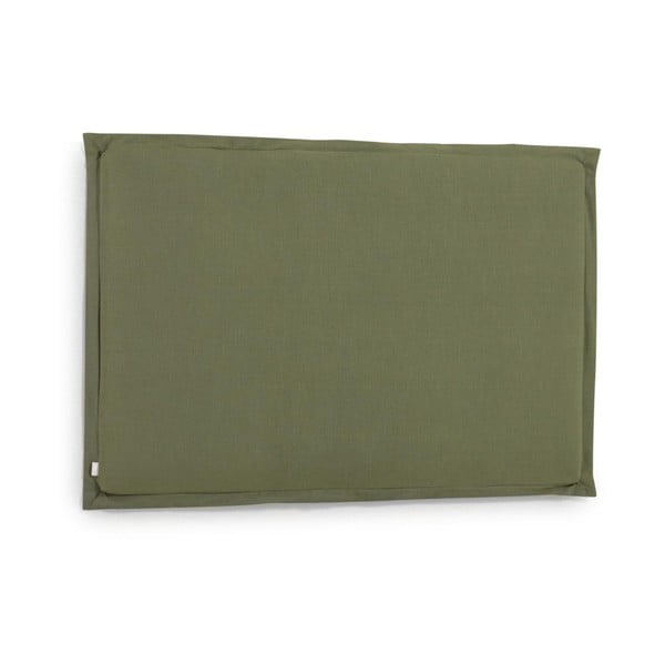 Zielony tapicerowany zagłówek 166x106 cm Tanit – Kave Home