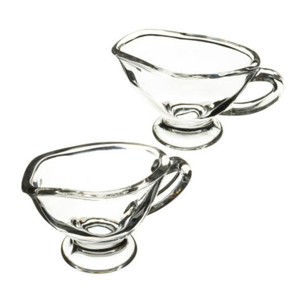 Zestaw 2 szklanych sosjerek Kitchen Craft Master Glass, 40 ml