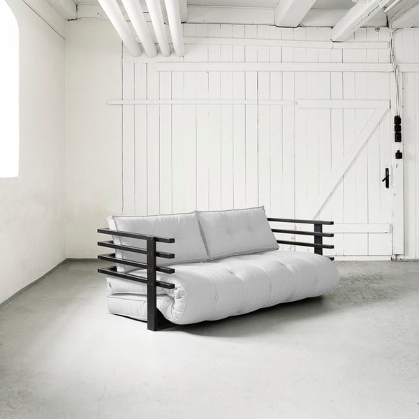 Sofa rozkładana Karup Funk Black/Light Grey