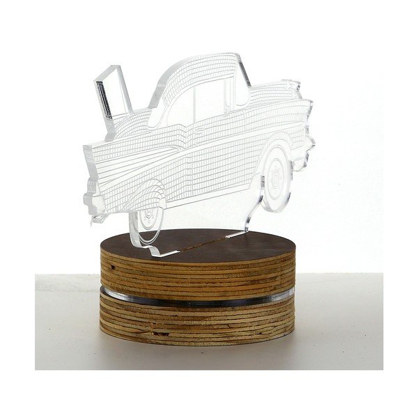 Lampa 3D stołowa Car-image-1