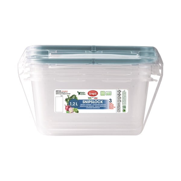Pojemniki na żywność 3 szt. Snipslock – Snips-image-3
