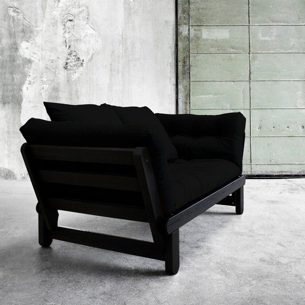 Sofa rozkładana Karup Beat Black/Black-image-3