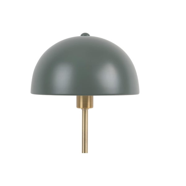 Zielona lampa stołowa z detalami w kolorze złota Leitmotiv Bonnet-image-2