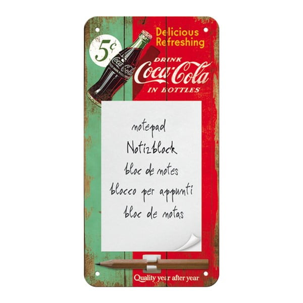 Notatnik na lodówkę/ścianę Drink Coca Cola