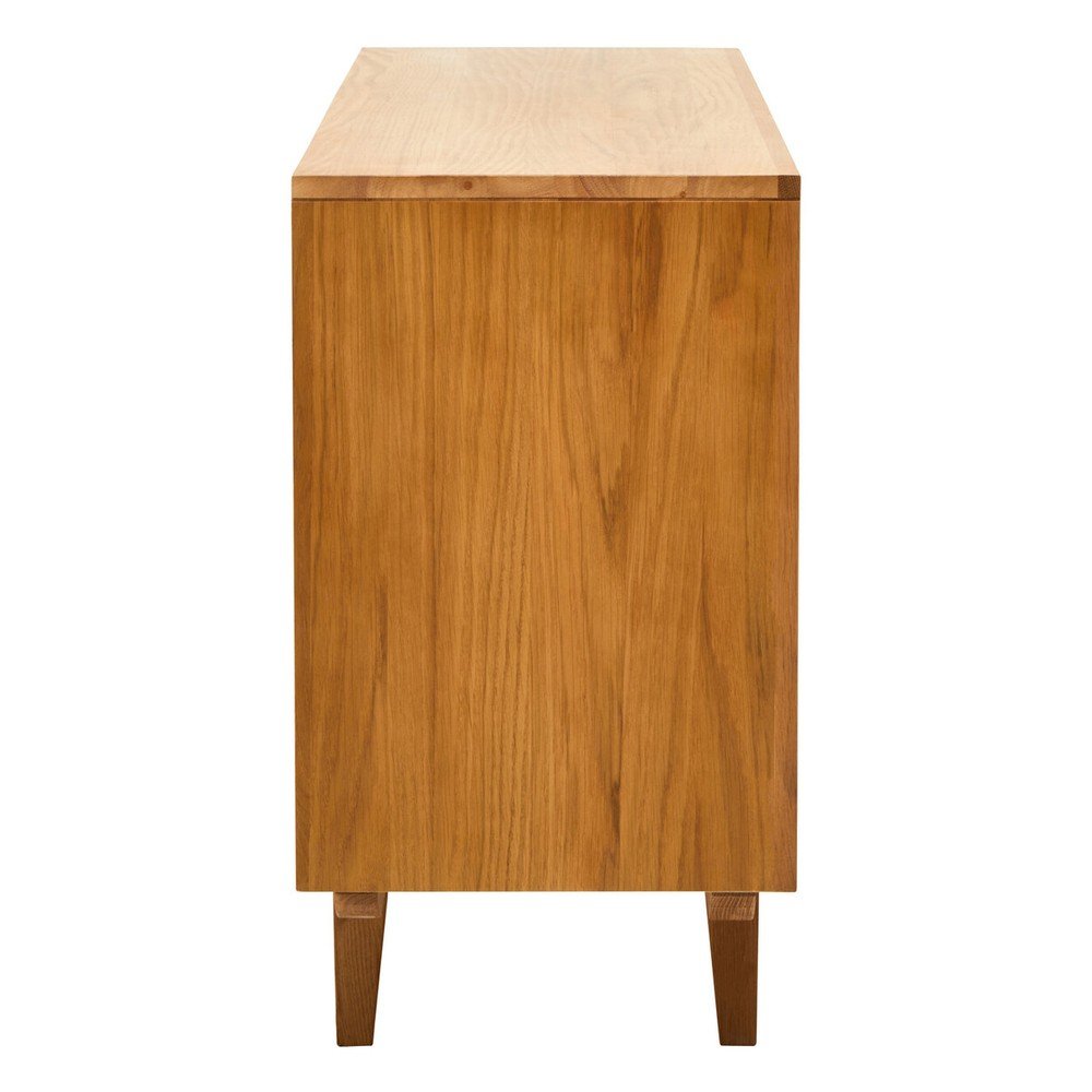 Komoda z litego drewna dębowego w naturalnym kolorze Lyon – Premier Housewares (zdjęcie 4)