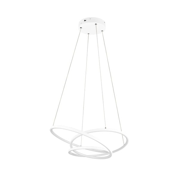 Biała lampa wisząca LED ze ściemniaczem Darvin – Trio