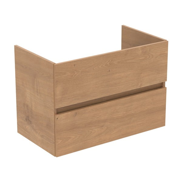 Wisząca szafka pod umywalkę w dekorze dębu 80x55 cm Eurovit+ – Ideal Standard-image-2