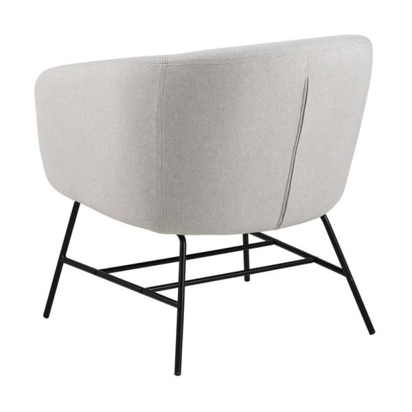 Jasnoszary fotel Actona Ramsey-image-3
