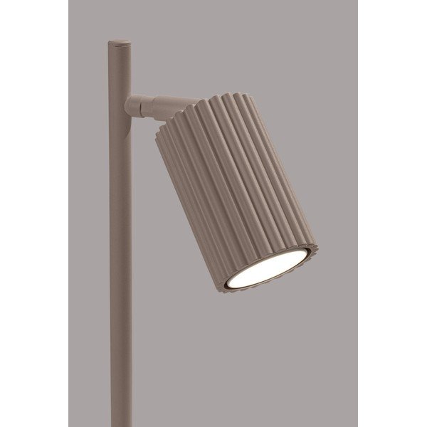 Szarobrązowa metalowa lampa stołowa (wysokość 43 cm) Gleam – Sollux-image-3