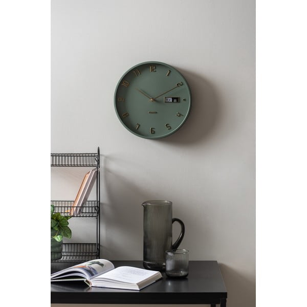 Zegar ścienny ø 30 cm Data Flip – Karlsson-image-1