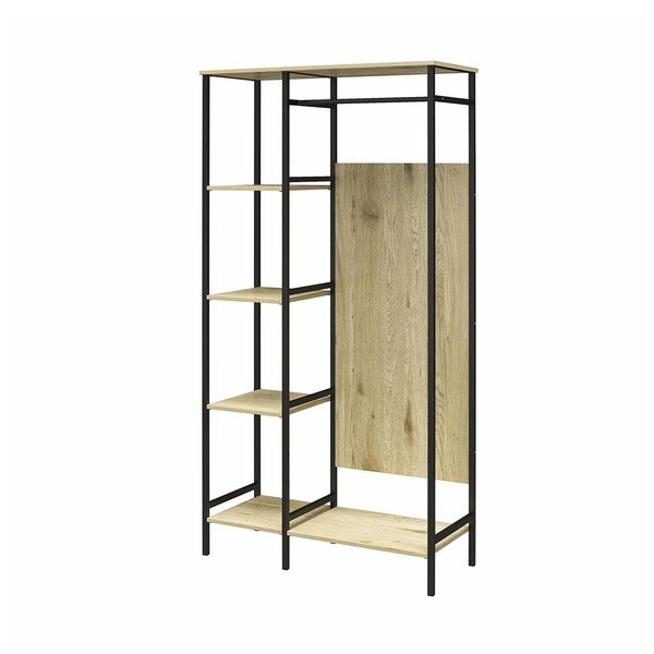 Szafa w dekorze dębu 95x180 cm Modine – Støraa-image-3