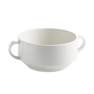 Biała porcelanowa miska na zupę Maxwell & Williams Basic