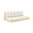 Kremowa rozkładana sofa 196 cm Base – Karup Design