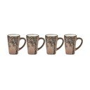 Jasnoróżowe kamionkowe kubki na espresso zestaw 4 szt. 100 ml Hela – Villa Collection