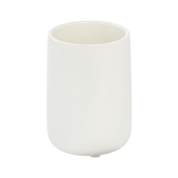 Biały ceramiczny kubek na szczoteczki iDesign Vanity-image-3