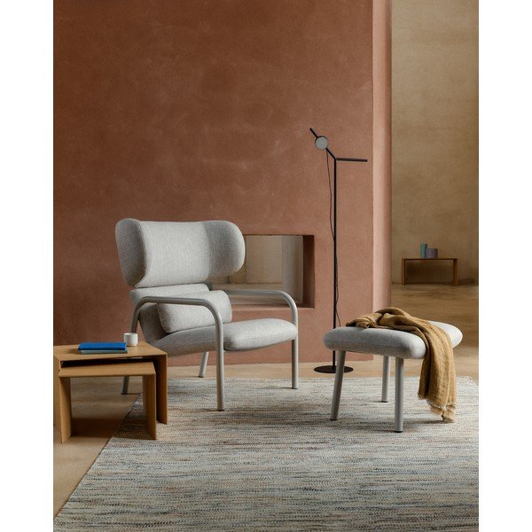 Beżowy podnóżek Inari – Kave Home-image-3