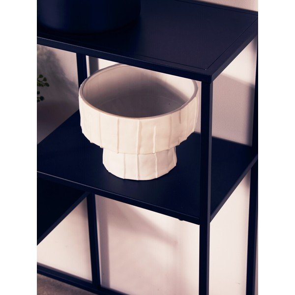 Czarny stalowy regał 80x81x26 cm Acero – Premier Housewares-image-3