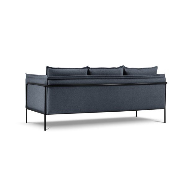 Ciemnoniebieska sofa Interieurs 86 Andrea, 218 cm-image-2