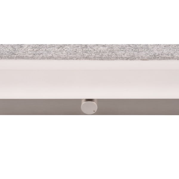 Szary kinkiet LED ze sterowaniem głosowym/mobilną aplikacją Cicara – CINQUE-image-1