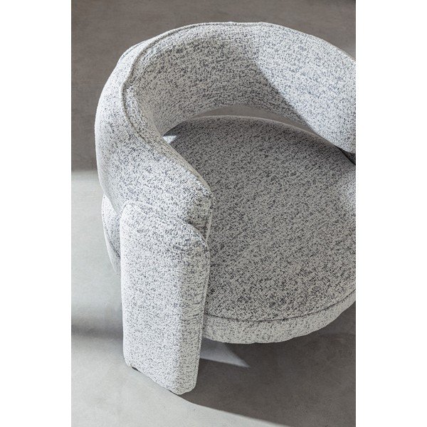 Jasnoszary fotel Aisha – Bizzotto-image-1