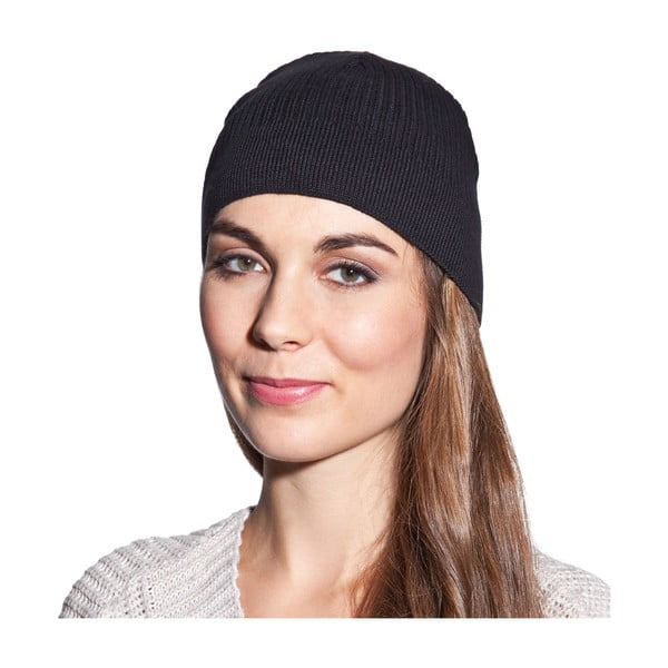 Ciemnoniebieska czapka Cosmo Basic Dark Blue-image-1