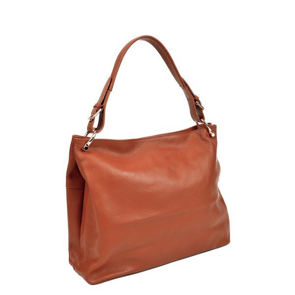 Karmelowobrązowa torebka skórzana Magnotti Bags Sisma-image-1