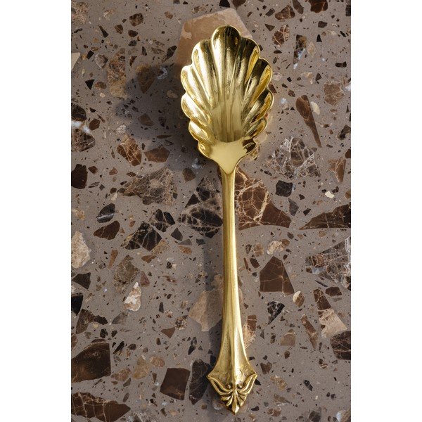Metalowa łyżka do serwowania Leah – Jotex-image-1