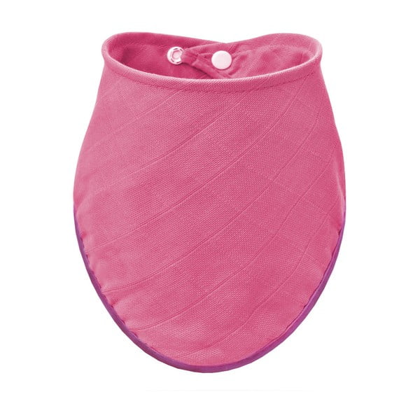 Różowy śliniak-bandana T-TOMI