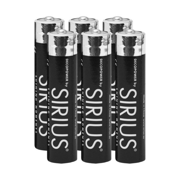 Baterie 6 szt. alkaliczne DecoPower – Sirius-image-1