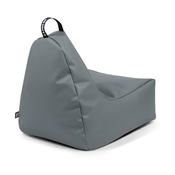 Pomarańczowy worek do siedzenia z imitacji skóry Chill XL – So Soft?-image-3