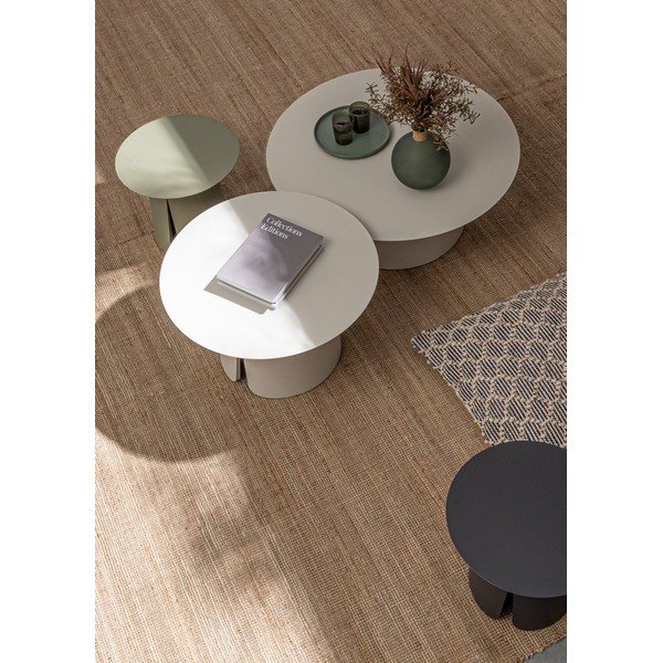 Aluminiowy okrągły stolik ogrodowy ø 45 cm Bryan – Bizzotto-image-1