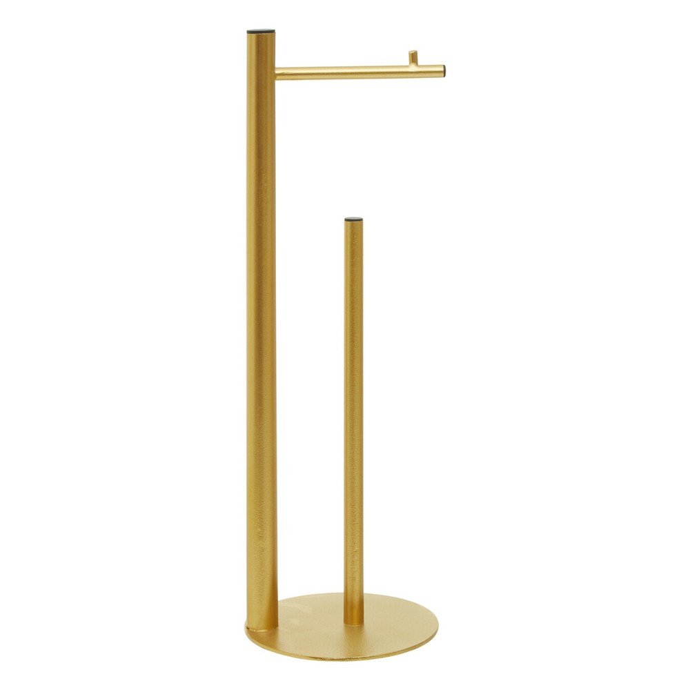 Metalowy stojak na papier toaletowy w kolorze złota Fay – Premier Housewares