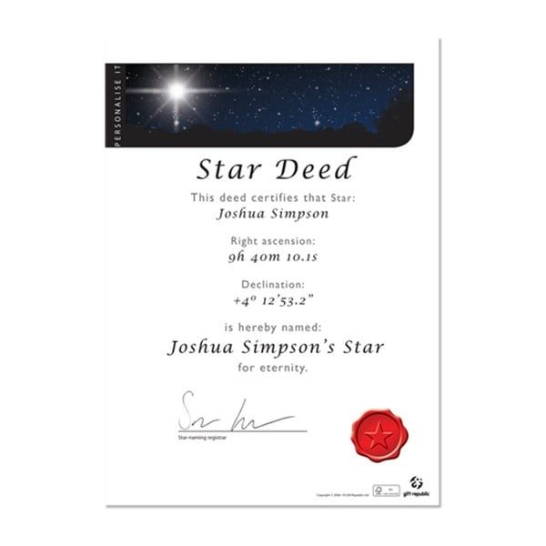 Zestaw podarunkowy Podaruj gwiazdę Gift Republic Star-image-2