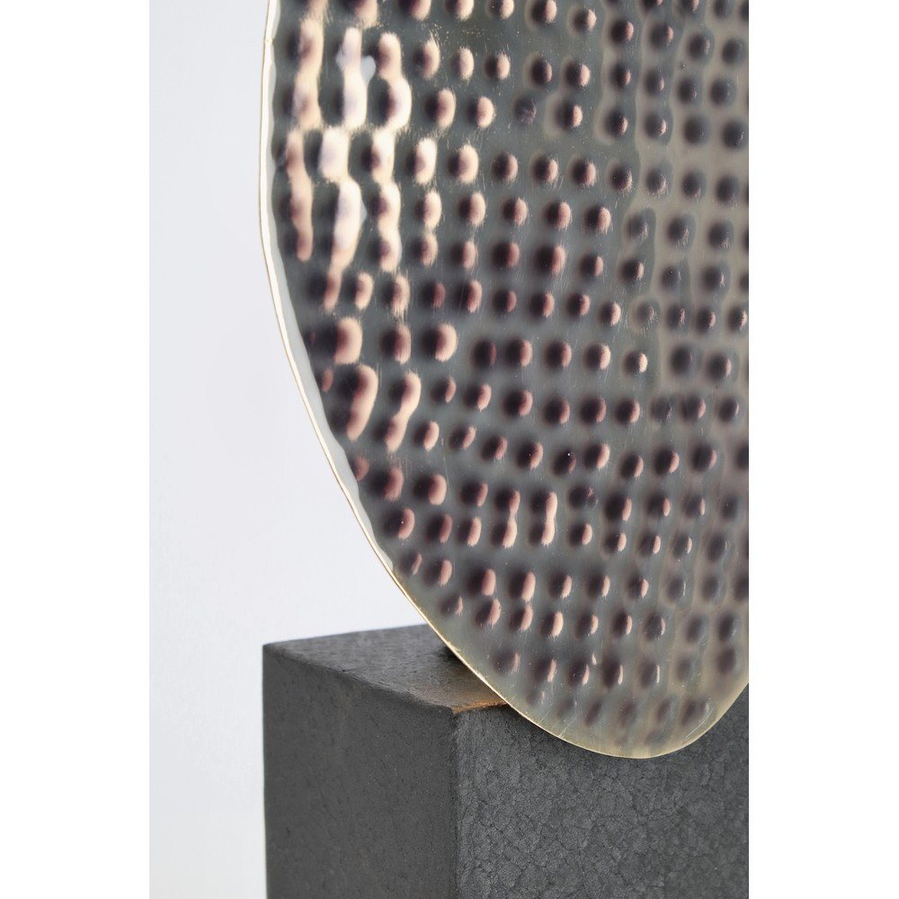 Antracytowa metalowa lampa stołowa z metalowym kloszem (wysokość 46 cm) Neev – Bizzotto (zdjęcie 3)