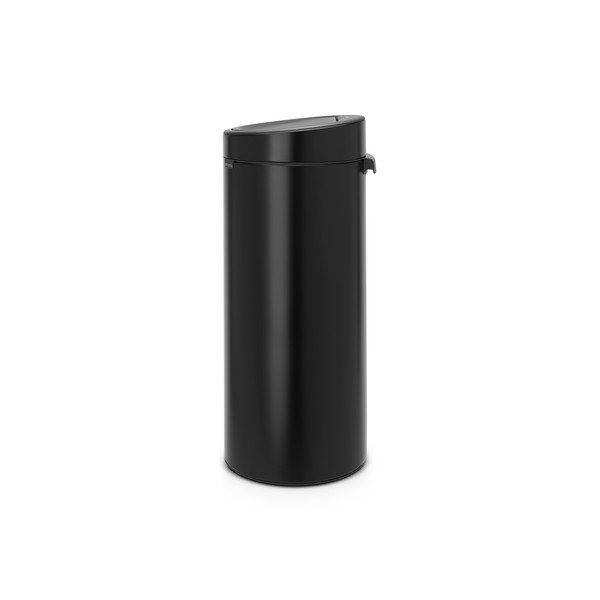 Stalowy kosz na śmieci otwierany na dotyk w kolorze matowej czerni 30 l Touch Bin – Brabantia-image-2