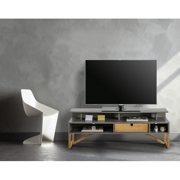 Czarna szafka pod TV Marckeric Galia-image-1