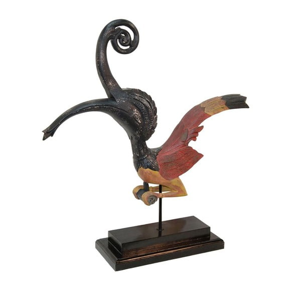 Dekoracja Wooden Bird, 65 cm