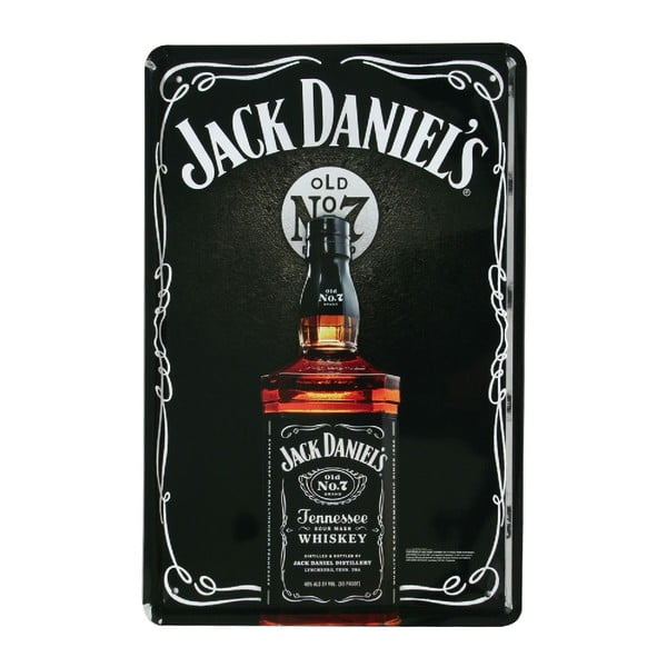 Tablica Jack Daniels, 20x30 cm